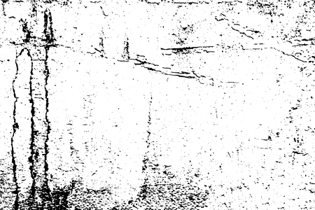 Black and white grunge urban texture vector with copy space. Abstract illustration surface dust and rough dirty wall background with empty template. Distress and grunge effect concept. Vector .のイラスト素材