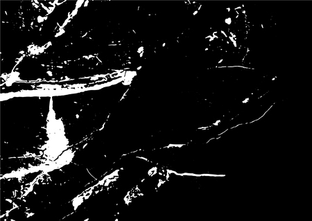 Black and white grunge urban texture vector with copy space. Abstract illustration surface dust and rough dirty wall background with empty template. Distress and grunge effect concept. Vector EPS10.のイラスト素材