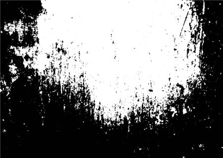 Black and white grunge. Distress overlay texture. Abstract surface dust and rough dirty wall background concept. Distress illustration simply place over object to create grunge effectのイラスト素材
