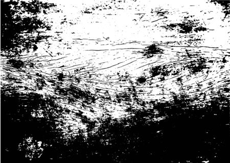 Black and white grunge. Distress overlay texture. Abstract surface dust and rough dirty wall background concept. Distress illustration simply place over object to create grunge effect . Vector EPS10.のイラスト素材