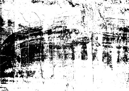 Black and white grunge. Distress overlay texture. Abstract surface dust and rough dirty wall background concept. Distress illustration simply place over object to create grunge effect. Vector EPS10.のイラスト素材