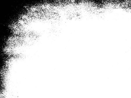 Black and white grunge. Distress overlay texture. Abstract surface dust and rough dirty wall background concept.  Distress illustration simply place over object to create grunge effect. Vectorのイラスト素材