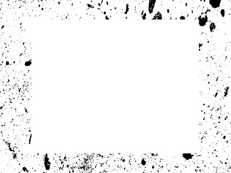 Grunge background. Black and white texture. Vector illustration.のイラスト素材