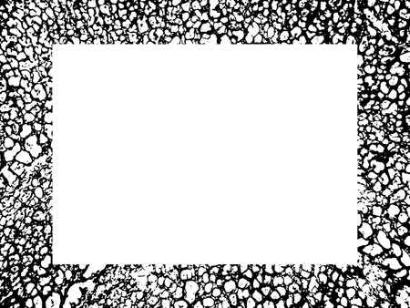 Grunge frame with space for your text. Vector illustration.のイラスト素材