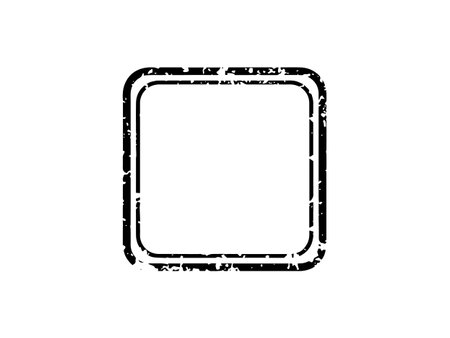grunge rectangle frame icon design, vector illustration eps10 graphicのイラスト素材