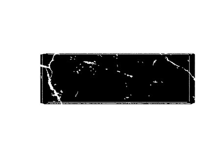 Grunge black banner on a white background. Vector illustration.のイラスト素材