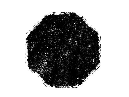 Vector black grunge brush stroke. Vector illustration. Grunge background.のイラスト素材