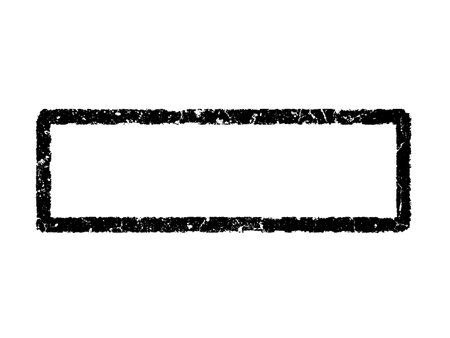 Grunge rectangle rubber stamp. Grunge vector rubber stamp for text.のイラスト素材