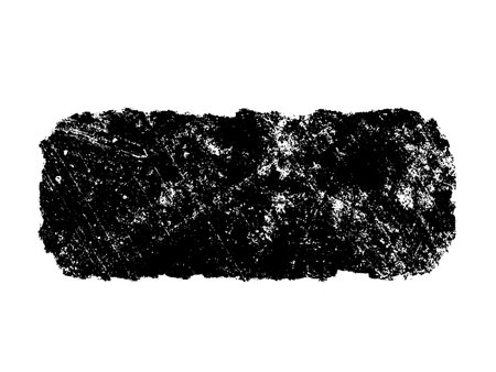 Black grunge brush strokes. Vector illustration. Grunge texture.のイラスト素材