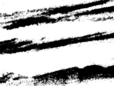Distress halftone overlay texture. Dirty noise aging design template. EPS10 vector.のイラスト素材