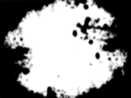 Abstract halftone dots background. Grunge vector texture.のイラスト素材