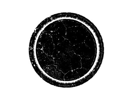 grunge circle on a white background, vector illustration, eps10のイラスト素材