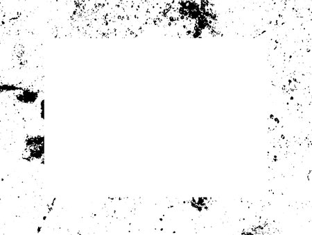 Black and white grunge background. Distress overlay texture. Abstract vector illustration.のイラスト素材