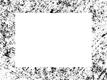Black and white grunge background. Distress overlay texture. Abstract vector illustration.のイラスト素材