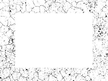 Grunge background. Black and white texture. Vector illustration.のイラスト素材