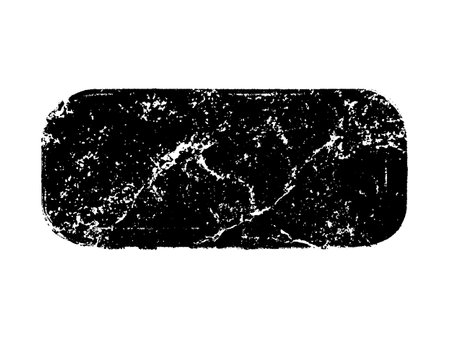 Black grunge banner isolated on white background. Grunge vector illustration.のイラスト素材