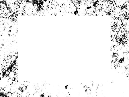 Grunge background. Black and white texture. Vector illustration.のイラスト素材