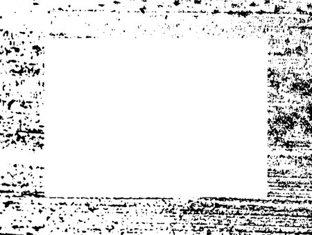 Grunge background. Black and white grunge texture. Vector illustrationのイラスト素材