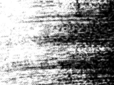 Distress urban used texture. Grunge rough dirty background. Brushed black paint cover. Overlay aged grainy messy template. Renovate wall scratched backdrop.のイラスト素材