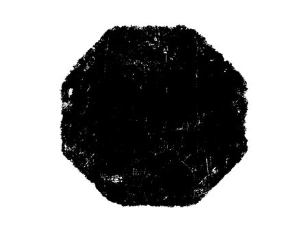 Black grunge brush stroke isolated on white background. Vector illustration.のイラスト素材