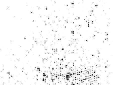 Black and white grunge halftone. Abstract background. Vector illustrationのイラスト素材