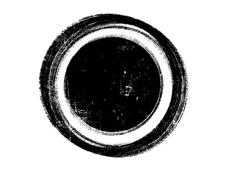 Vector grunge circle. Grunge background. Black and white illustration.のイラスト素材
