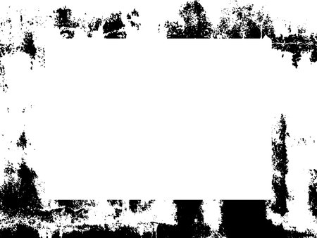 Grunge frame with space for your text. Vector illustration.のイラスト素材