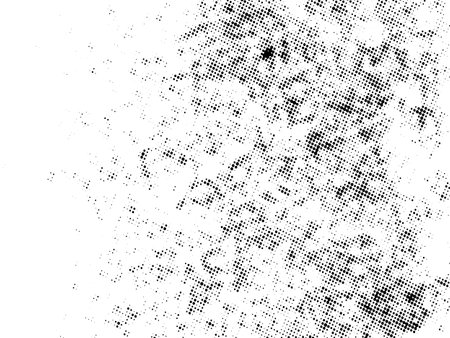 Distress urban used texture. Grunge rough dirty background. Brushed black paint cover. Overlay aged grainy messy template. Renovate wall scratched backdrop.のイラスト素材