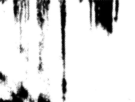 Black and white grunge halftone overlay texture. Abstract background. Vector illustration.のイラスト素材