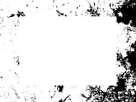 Grunge black and white background. Template for your design. Vector illustrationのイラスト素材