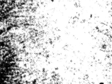 Grunge halftone vector background. Distress black and white texture. Grunge texture.のイラスト素材