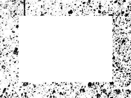 Grunge background. Black and white texture. Vector illustration.のイラスト素材