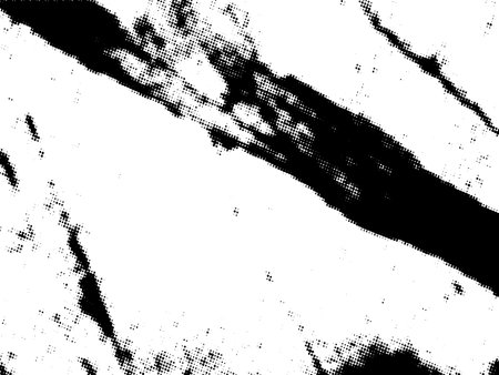 Black and white grunge halftone texture. Abstract vector background.のイラスト素材
