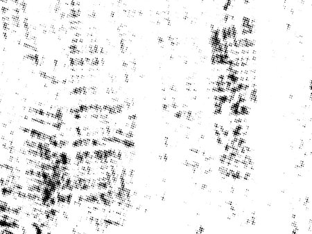 Distressed overlay texture of cracked concrete, stone or asphalt. grunge background. abstract halftone vector illustrationのイラスト素材