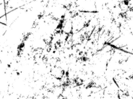 Distressed overlay texture of cracked concrete, stone or asphalt. grunge background. abstract halftone vector illustrationのイラスト素材