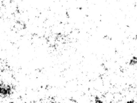 Distressed overlay texture of cracked concrete, stone or asphalt. grunge background. abstract halftone vector illustrationのイラスト素材