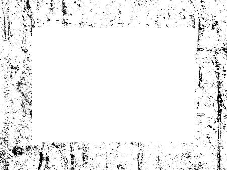 Grunge background. Black and white texture. Vector illustration.のイラスト素材