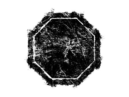 grunge label on a white background, vector illustration, EPS10のイラスト素材