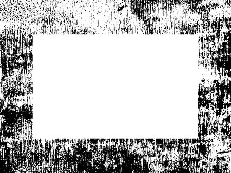 Black and white grunge frame with space for your text or imageのイラスト素材