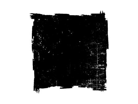 Black grunge brush strokes on white background. Template for your design. Vector illustration.のイラスト素材