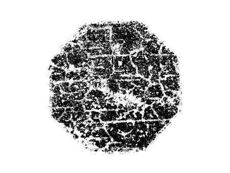 Grunge black and white texture. Abstract background. Vector illustration.
