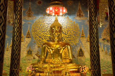 Golden Buddha in Thailandのeditorial素材