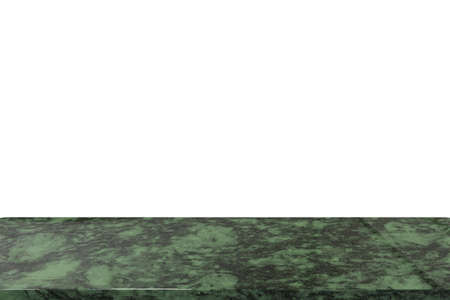 3d rendering granite countertop isolated on white