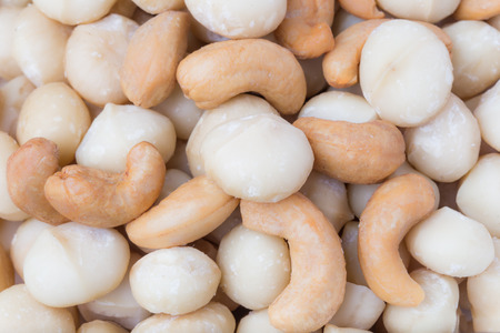 heap of mixed nut background