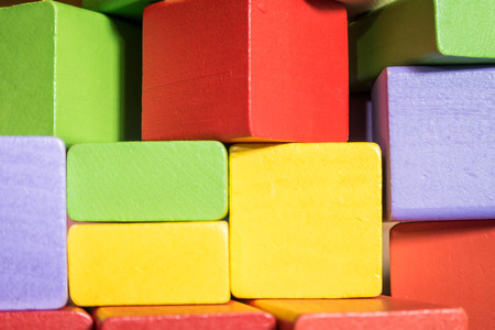 colorful wooden block toys for kids