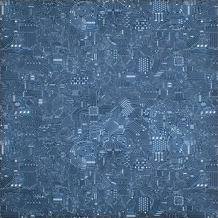 3d rendering circuit board background or technology background