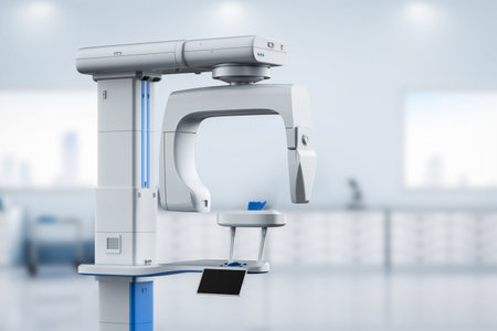 3d rendering x-ray scanner machine for dental treatment