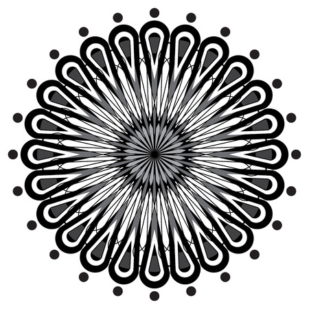 Beautiful mandala  ornament designのイラスト素材