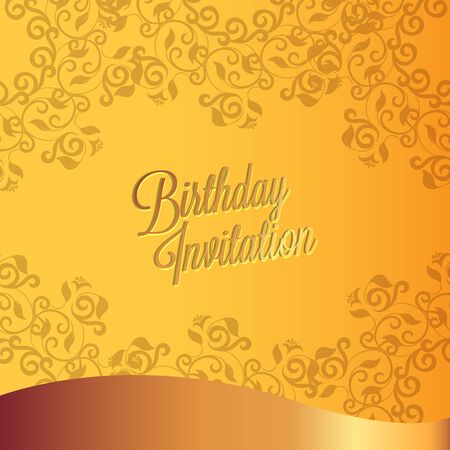 Happy Birthday card and background designのイラスト素材