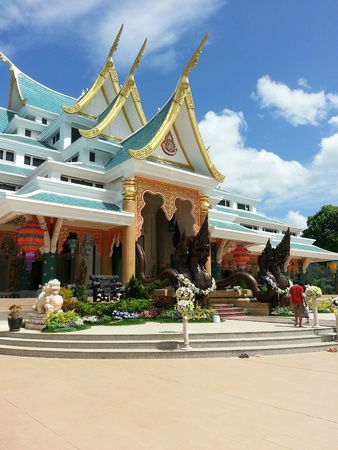 The beautiful tempel in Thailandの素材